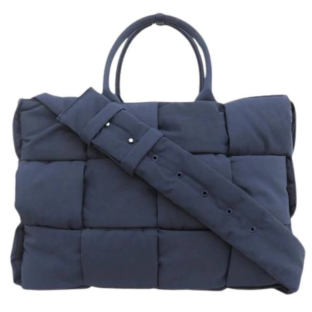 Bottega Veneta Vintage - Pre-owned Vintage Nylon Axelremsväska Vintage - Dam - ONE Size - Nylon
