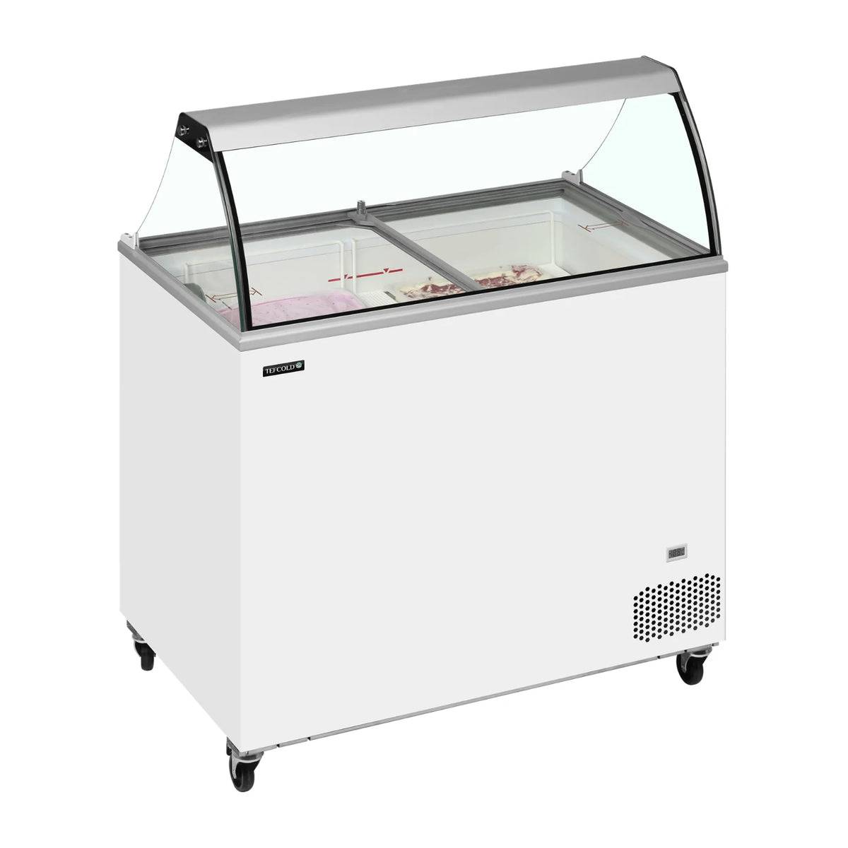 TEFCOLD IC302SC-SO glassfrys 296 L statisk LED