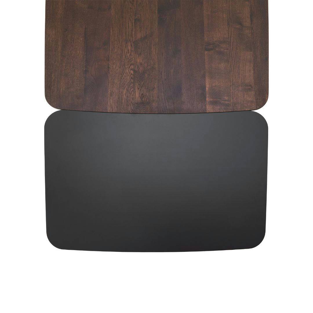 dk3 Tio Bord Rektangulärt förlängningsblad Förlängningsblad Black MDF L240/270/300 cm
