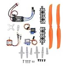 RC Aircraft Accessories Kit, Aircraft Power Unit Kit A2212 1400KV Borstlös Motor SG90 9G Micro Servo Motor 8060 Propeller Set