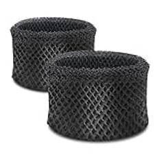 YanBan 2 st ersättande luftfuktare fuktningsfilter för Philips HU4801 HU4802 HU4803 luftfuktare delar luftfuktning, svart hepa filter luftfuktare