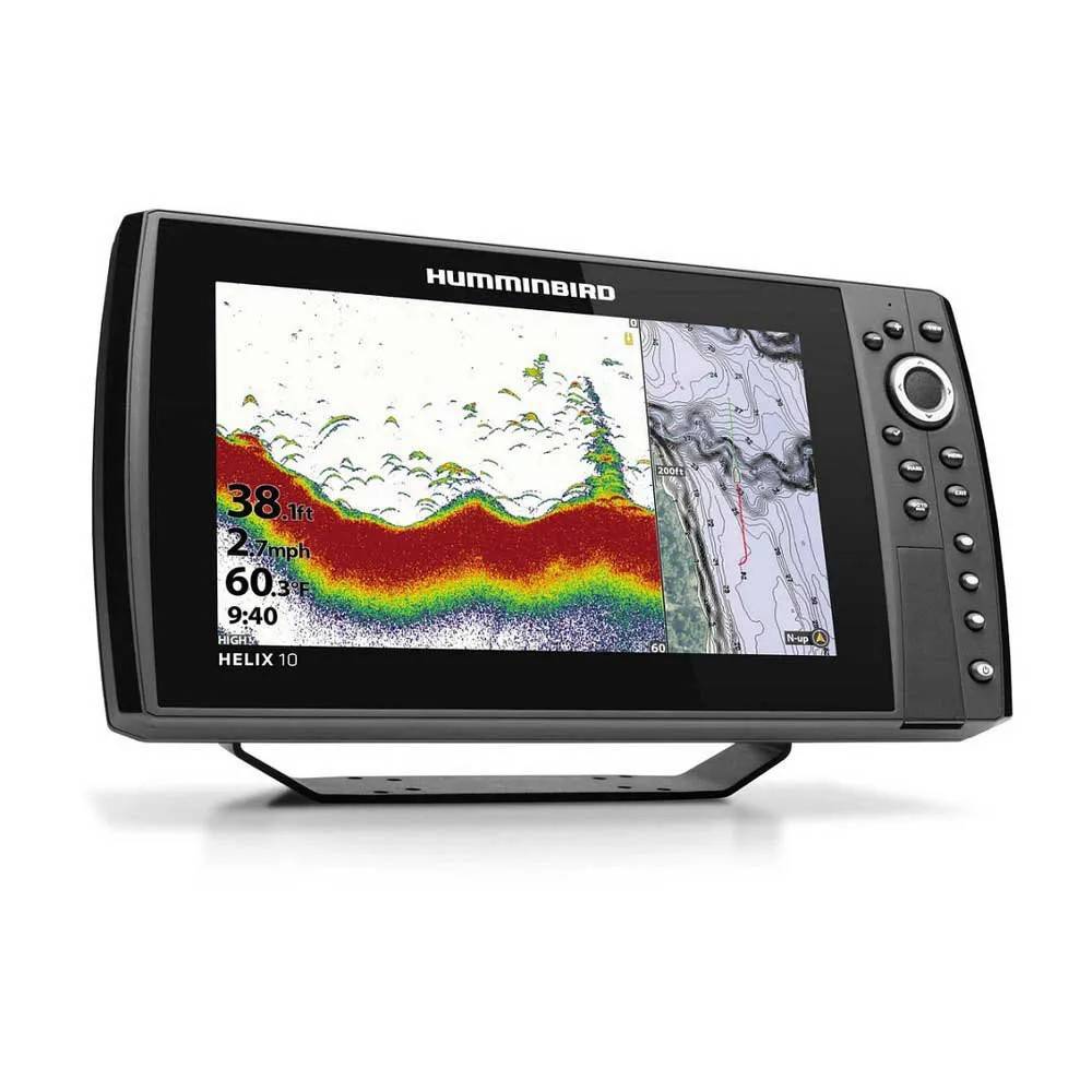 Humminbird Helix 10 Chirp Gps G4n 10.1´´ Plotter Med Transducer Og Kartografi
