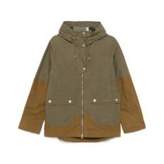 Barbour, Jacka, Dam, S, Grön Huva med Dragkedja - green (S)