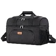 Lifewit Stor Kylväska 27/32/48 Burkar Isolerad Lunchbag Lätt Bärbar Kylbag med Dubbla Skikt för Picknick, Strand, Arbete, Resa