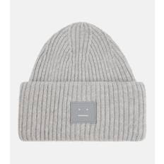 Acne Studios Pansy ribbed-knit wool beanie