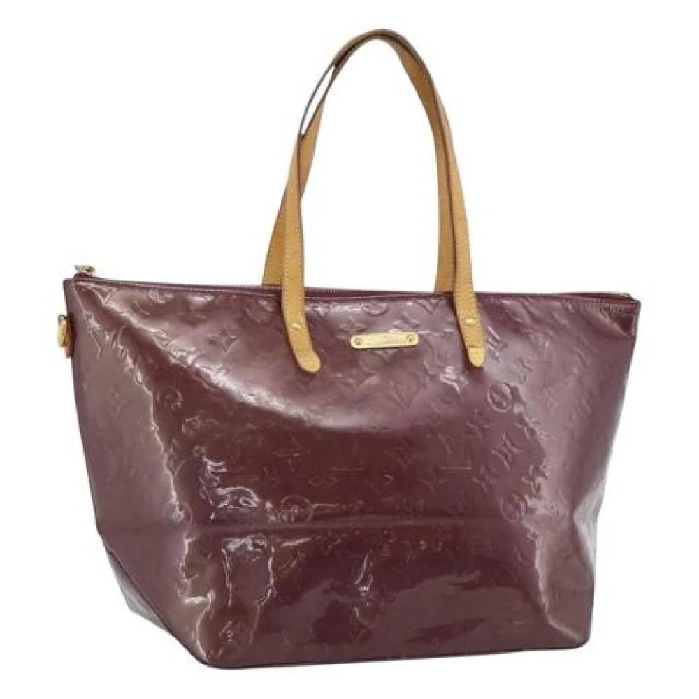 Louis Vuitton Vintage Pre-owned Tote Bag - Vintage - Dame - Lilla - ONE SIZE - Læder