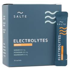 SALTE Elektrolytter, Appelsin, 30 doseringsposer