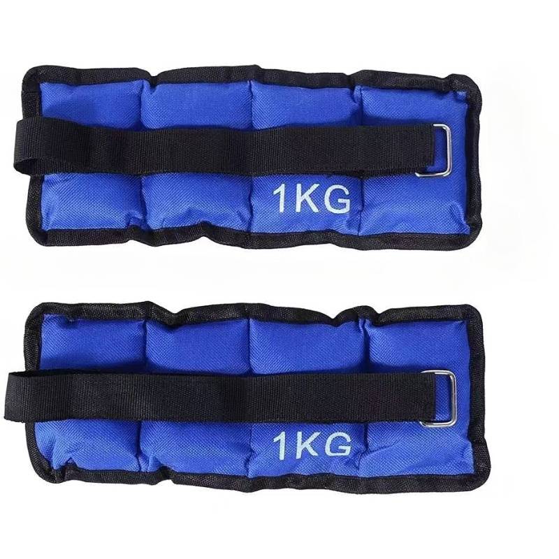 TEMU 1 Pair Of 1kg/lb Wrist And Ankle Weights, Suitable For Women And Training For Wrists, Legs, And . With Adjustable Straps, Ideal For Gymnastics And Aerobic Exercise