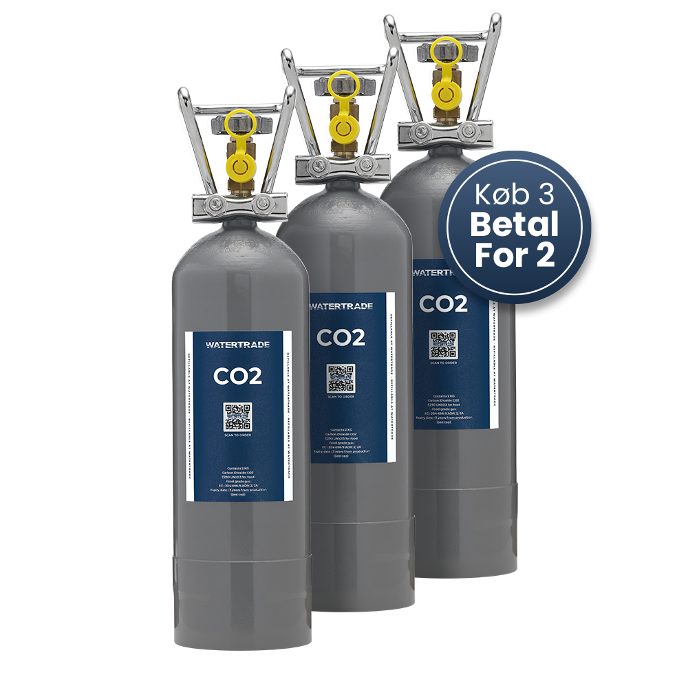 2 kg CO2 startsæt (3 pak).