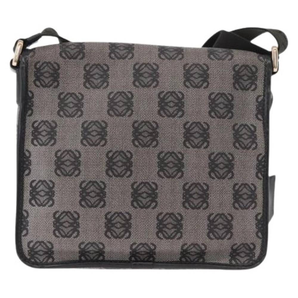 Loewe Pre-owned Pre-owned Plastic Shoulder Bag - Vintage - Dame - Grå - ONE SIZE - Uld