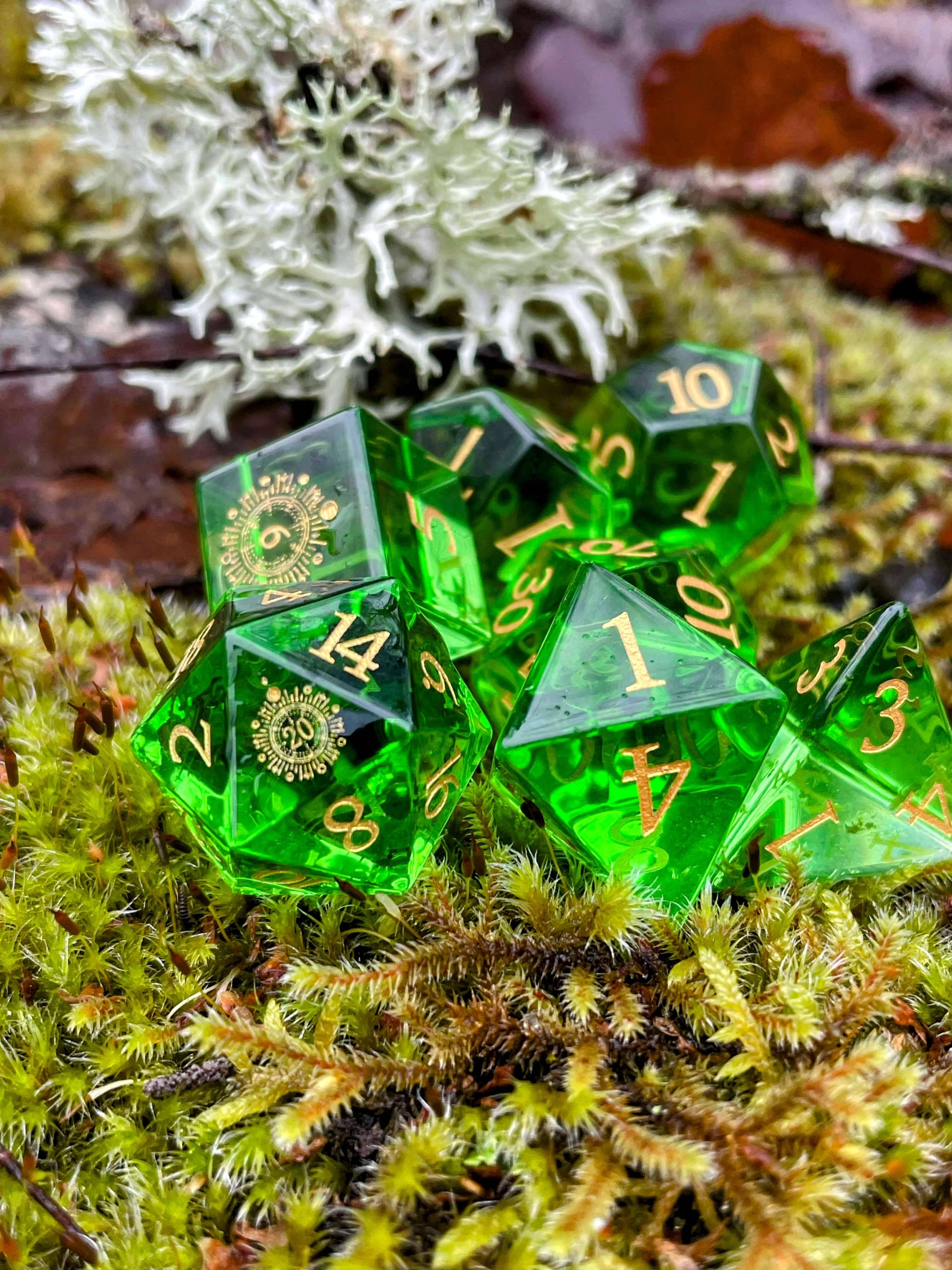 Druid grove - roleplaying dice Exclusive - d6