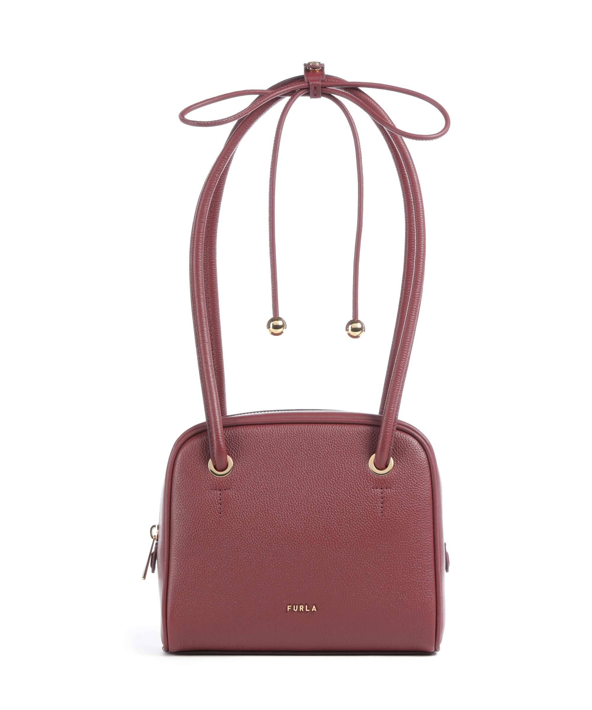 Furla Poppy S Skuldertaske red apple