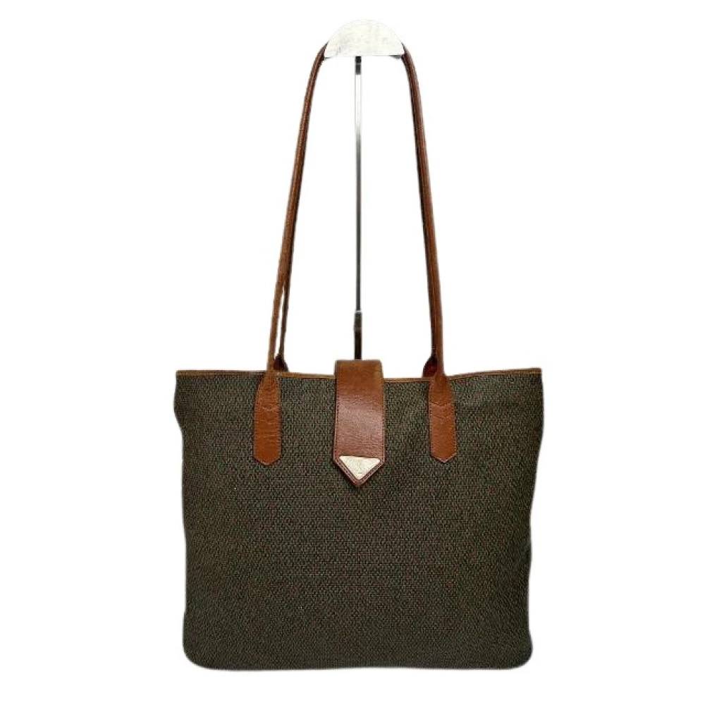 Yves Saint Laurent Vintage Pre-owned Læder Tote - Vintage - Dame - Brun - ONE SIZE - Læder