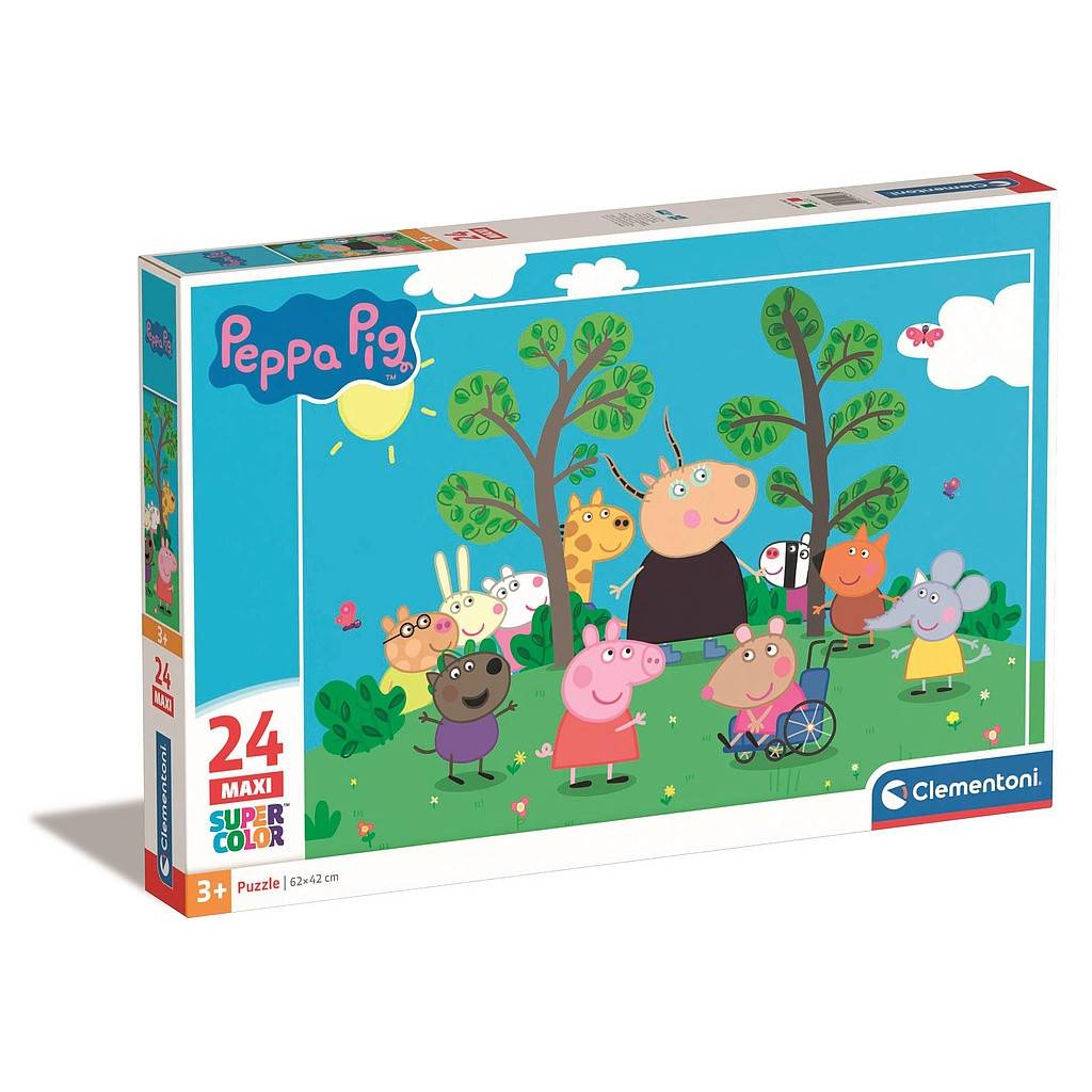 Greta gris Nature Class 24 bitars maxi-pussel Clementoni