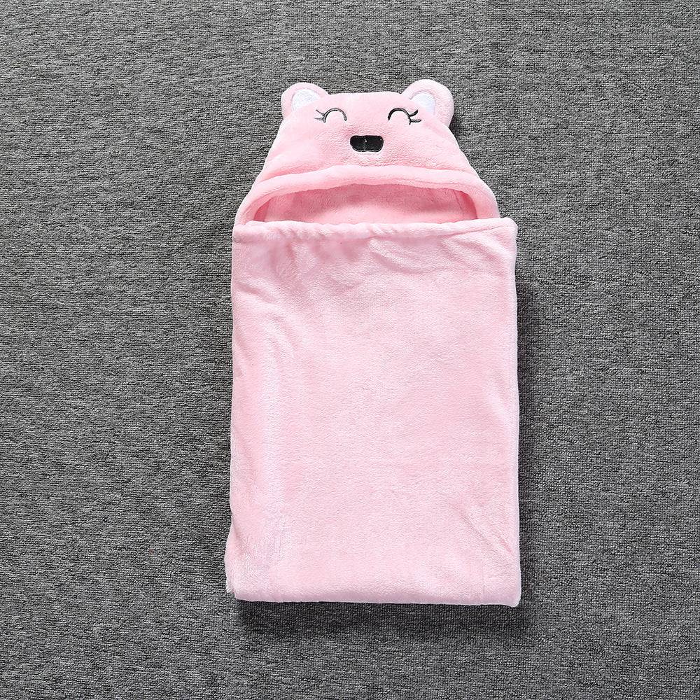 Sovsäck för baby KORALL – Mjuk och trygg sovpåse i korallfleece - Rosa