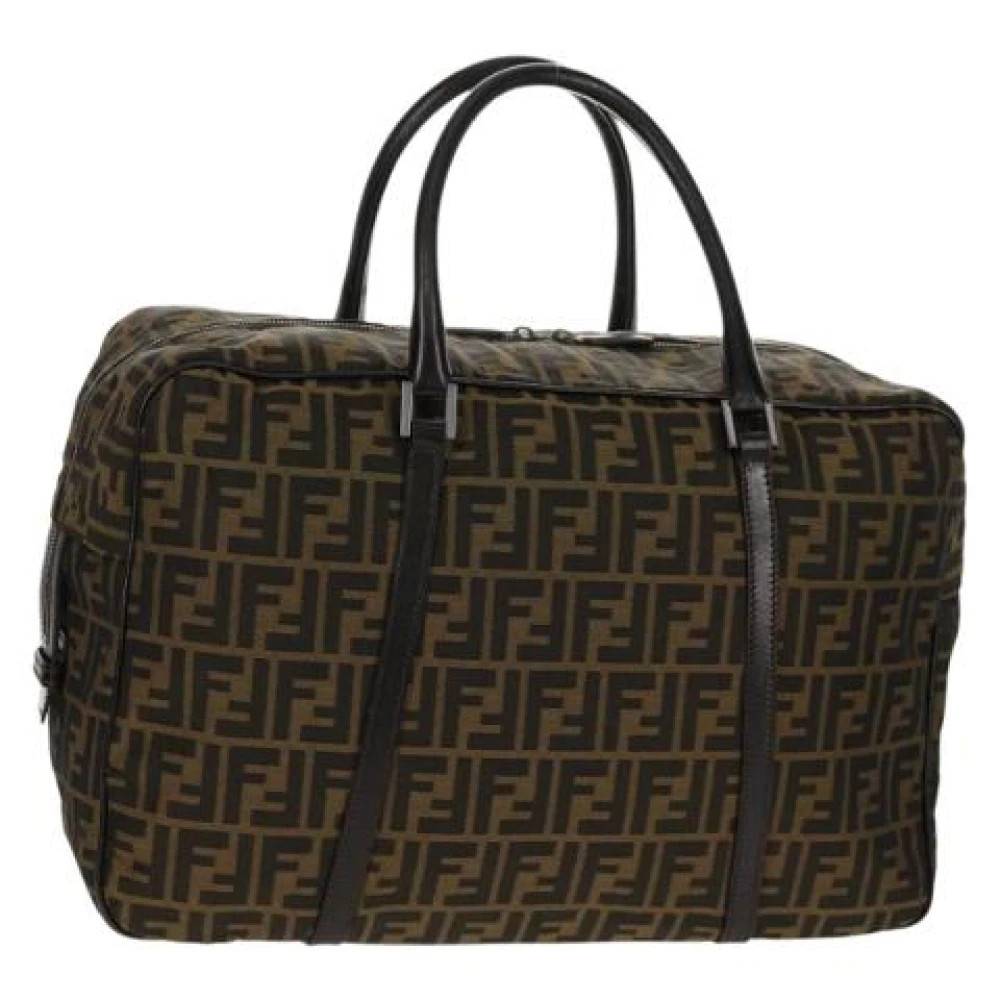Fendi Vintage - Pre-owned Canvas Weekend Bag Vintage - Dam - ONE Size -