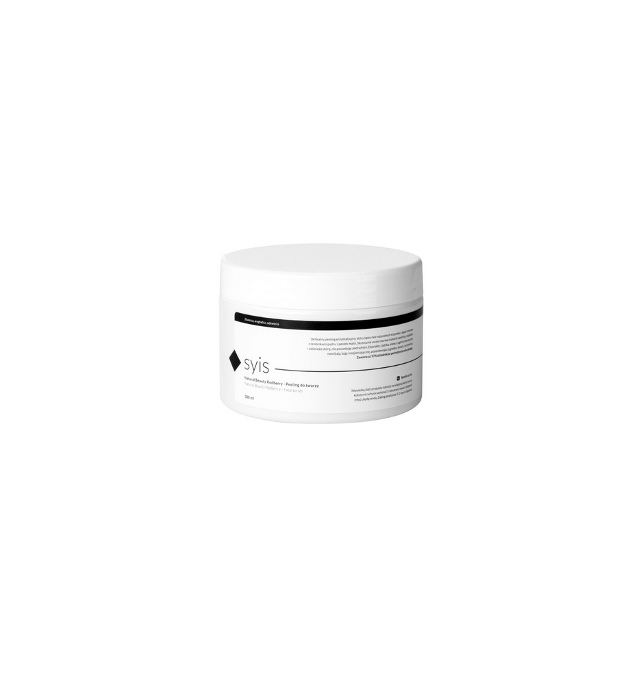 Syis Natural Beauty Ansiktspeeling med röda bär 300 ml