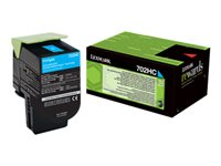 Lexmark 702HC - Lång livslängd - cyan - original -
