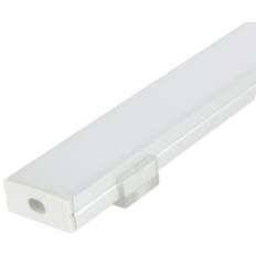 Aluminiums skinne til LED strips - Bred profil - 1 m