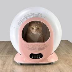 2025 Automatic cleaning cat litter box App controlled automatic cat litter box automatic cleaning
