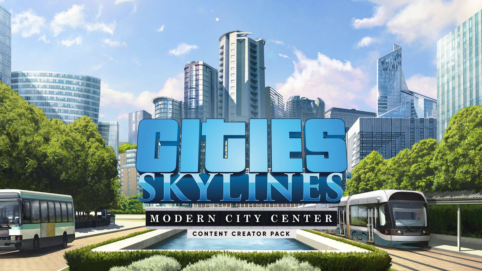 Städer: Skylines - Content Creator Pack: Modern City Center DLC EU Steam CD Key (Steam / PC) – Ånga / EUROPA