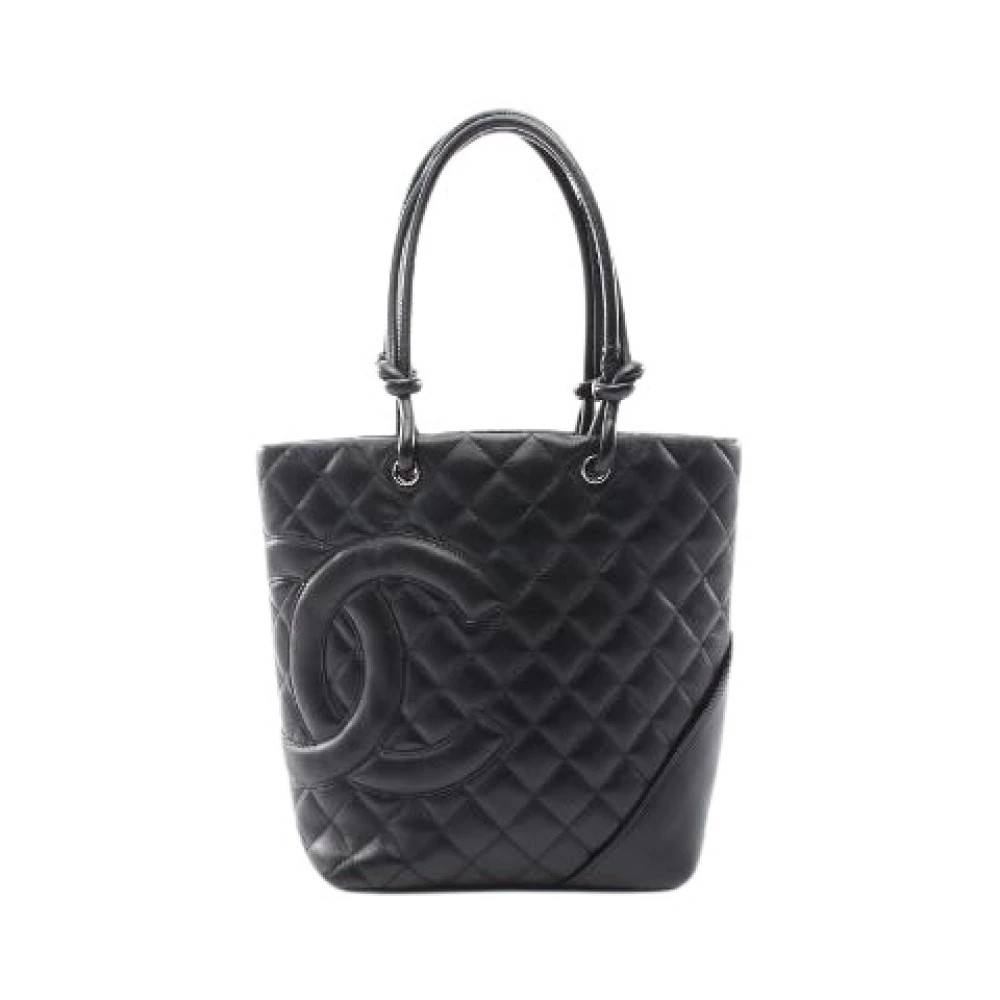 Chanel Vintage - Pre-owned Cambon Line Läder Tote Bag Vintage - Dam - ONE Size - Läder