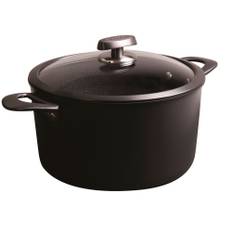 Scanpan Pro SB+ gryta med lock 6,5 liter - Svart