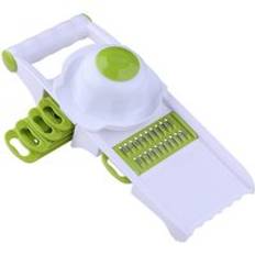Manuell citronhacka gr&#xF6;nsakshack mandoline v-skivare skivmaskin med 5 utbytbara blad veggie chopper cutter k&#xF6;k verktyg - Stil 4