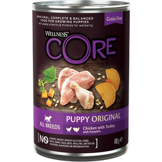 CORE Petfood Dog Puppy 95% Duo Protein All Breed Original 400 g x 6