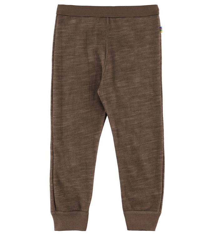 Joha Leggings - Ull - Mörkbrun - Joha - 110 - Leggings