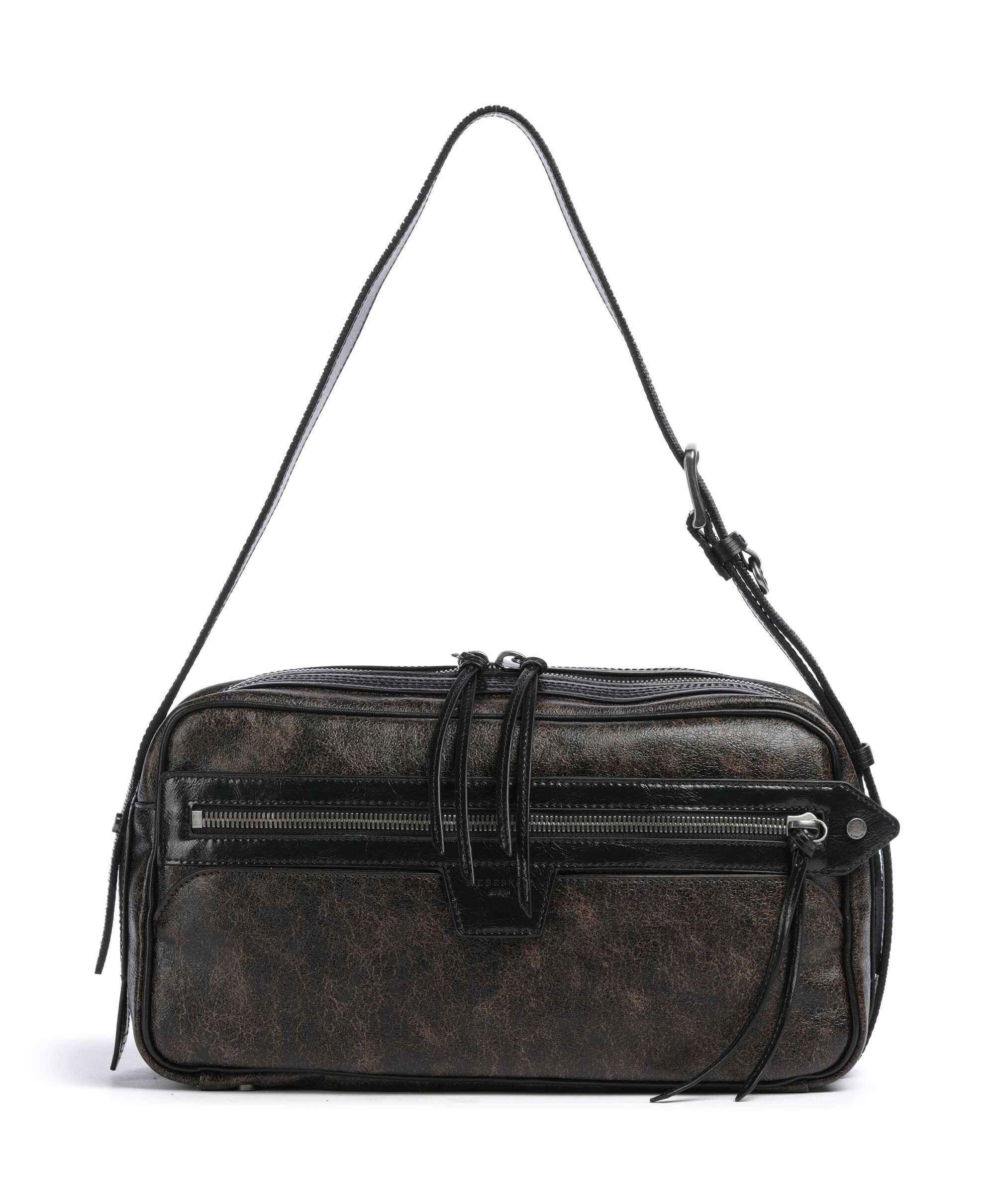 Liebeskind Juno Vintage PU M Skuldertaske deep soil