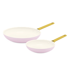 Greenpan Padova Light Pink stegepandesæt met 2 dele