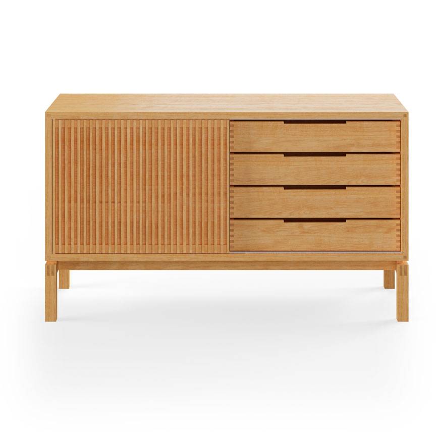 Ebbe skænk eg olie 2030 Naver 134X48X77cm