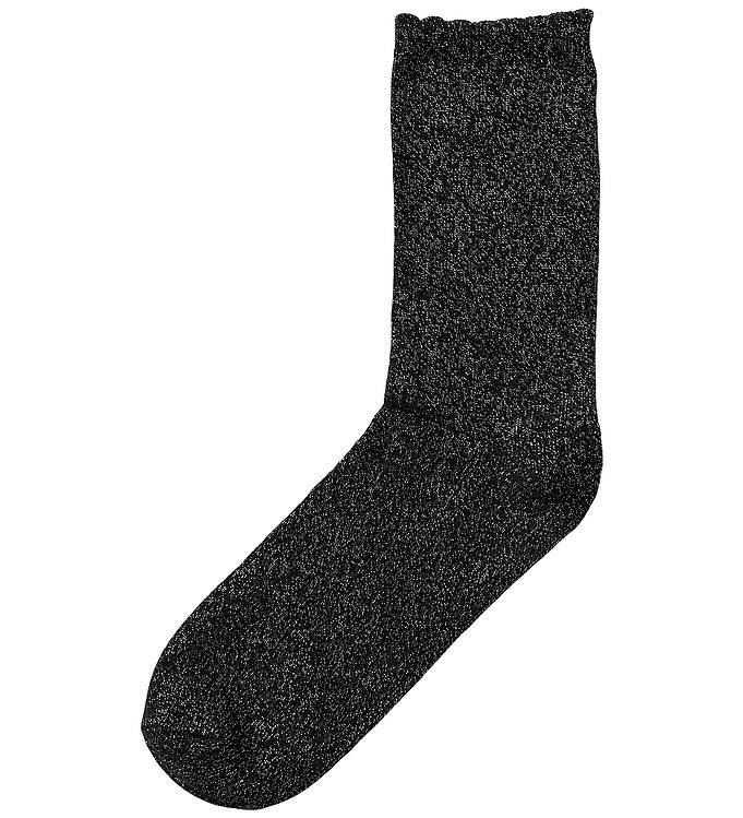 Name It Strømper - Noos - NkfGlitter - Black - Name It - 34/36 - Strømper