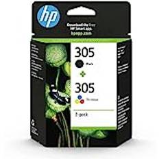 HP 305-3YM61AE/3YM60AE Multipack originalbläckpatroner svart och tre färger