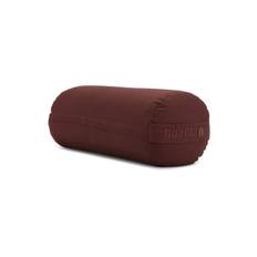 Calm Organic cotton Yoga Bolster - Dark Brown