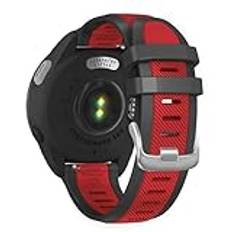 AISPORTS Kompatibel med Huawei Watch GT 3 Pro keramisk 43 mm rem silikon för kvinnor män, 20 mm snabbfrigörande klockarmband sportarmband ersättningsrem för Huawei Watch GT 3 42 mm/GT 2 42 mm