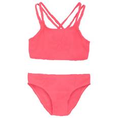 Color Kids Kid's Bikini with Structure Bikini Børn størrelse 140 farve pink