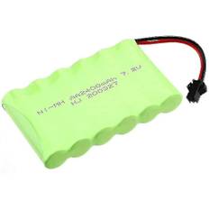 Genopladelig batteri 7.2v 2400mah Ni-mh Aa med Sm-2p 2-polet stik og USB-opladerkabel til RC-lastbiler WG