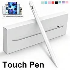 1 st Universal Active Capacitive Stylus-penna kompatibel med , kompatibel med Apple, surfplattor och IPads, Inkluderar: 1 laddningskabel + 2 extra pen - Multifärgad (grön,rosa,svart,blå,Vit)