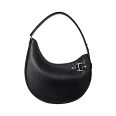 Lauren Ralph Leather Large Tasha Shoulder Bag Handväskor Dam Svart ONESIZE
