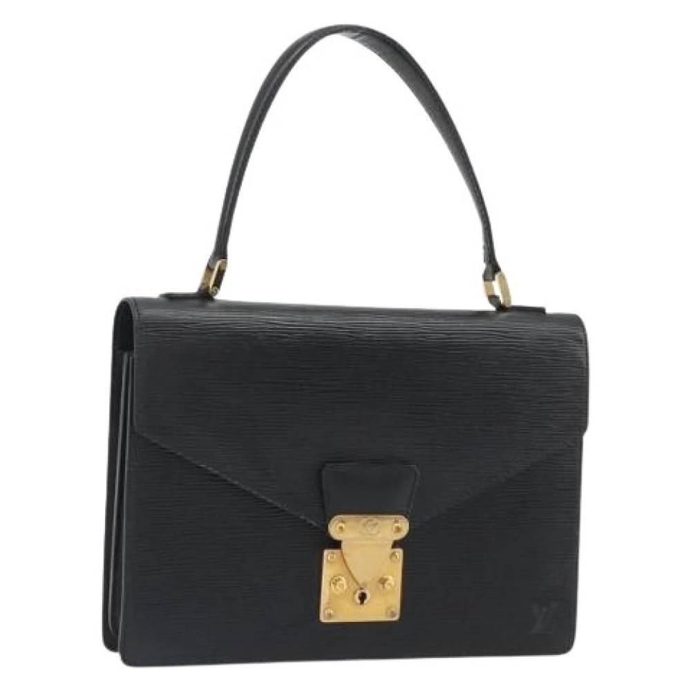 Louis Vuitton Vintage Pre-owned Epi Hand Bag - Vintage - Dame - Sort - ONE SIZE - Læder