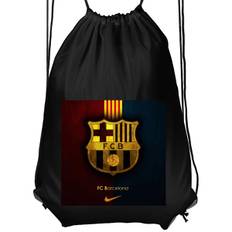 Gympapåse | Lätt Träningsväska för Vuxna FC Barcelona svart Vuxen