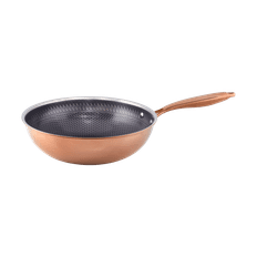 Hâws Hâws Santo wokpanna hybrid coating Ø28 cm Rose Gold - Orange