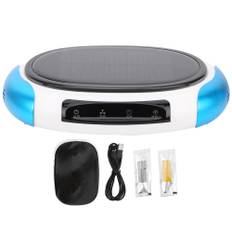 Solar Air Purifier Car Negative Ion Purifier for Purification Formaldehyde Removal USB ChargingBlue