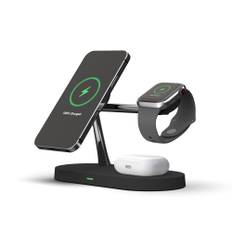 Moobio 4-in-1 Magnetic Wireless Charger - Svart