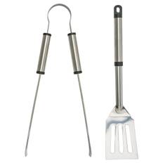 IKEA - GRILLTIDER grillsæt, 2 dele, rustfrit stål