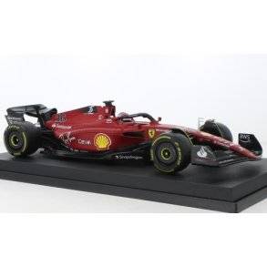 Ferrari F1-75, No.16, scuderia Ferrari, (2022) "Charles LeClerc" - 1:18 - Bburago
