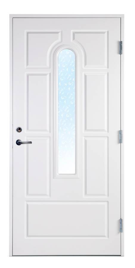 Ytterdörr Paris - med cotswoldglas 9x20 Högerhängd