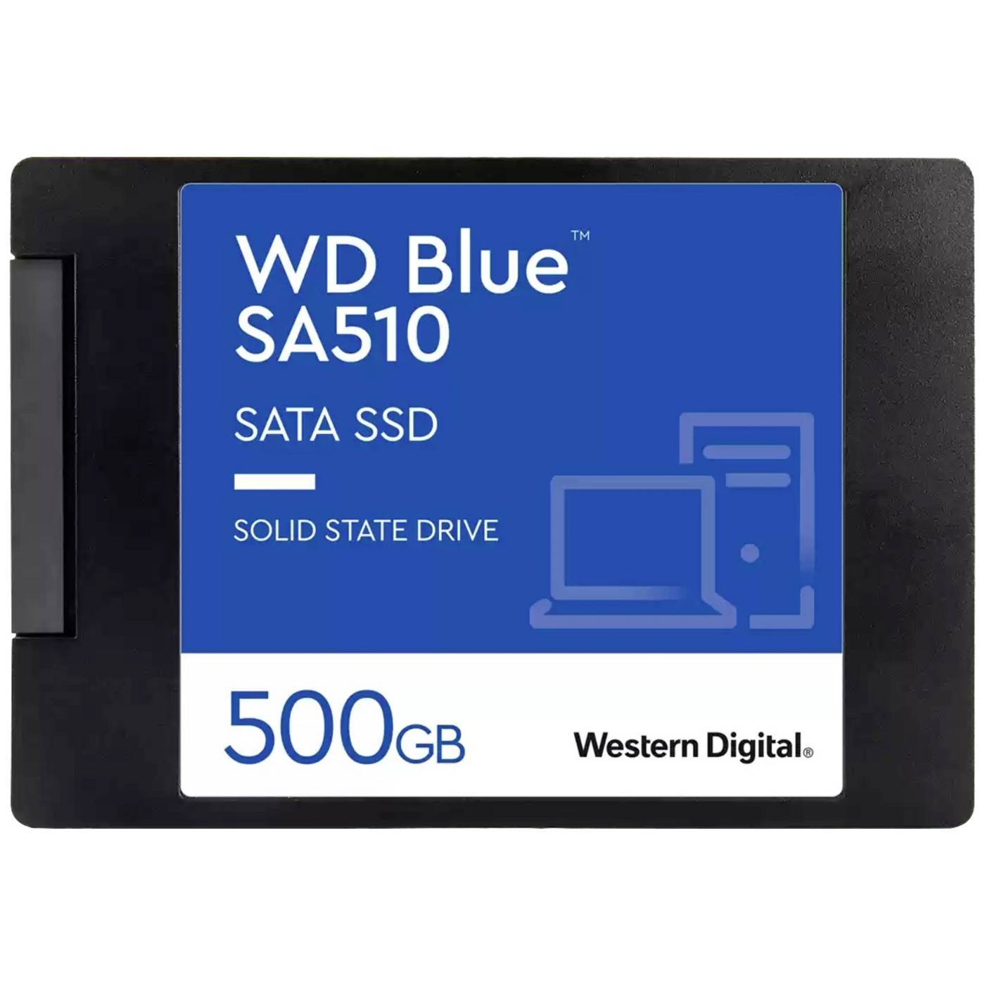 Western Digital Blue™ SA510 500 GB SSD-Hårddisk 2.5 SATA 6 Gb/s Box WDS500G3B0A